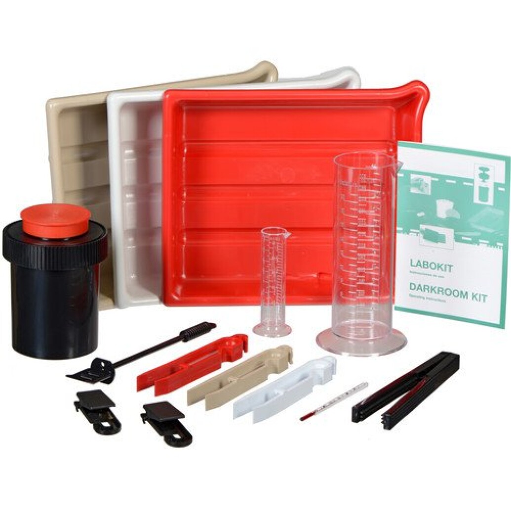 Photographic Darkroom Film  and  Paper Developing Kit