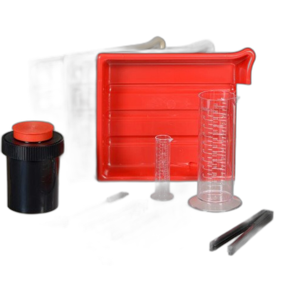 Photographic Darkroom Film and Paper Developing Kit