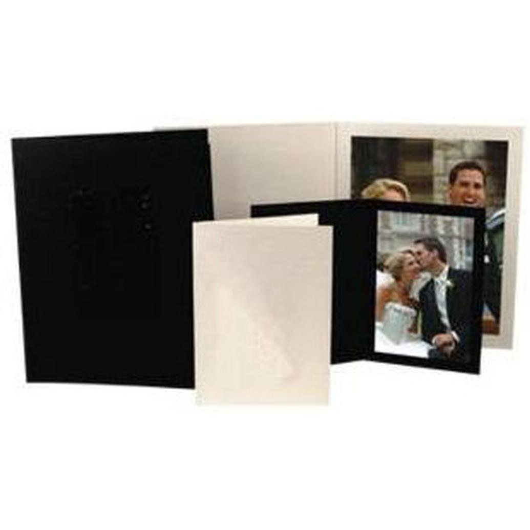Unique Photomounts 4x6 Black SR Slip Folder (25)