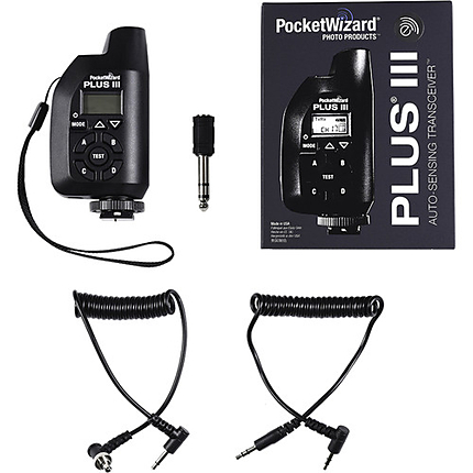 Pocket Wizard Plus IIIe Transceiver Black