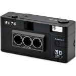 Reto 3D Film camera with three lenses and built-in flash 1