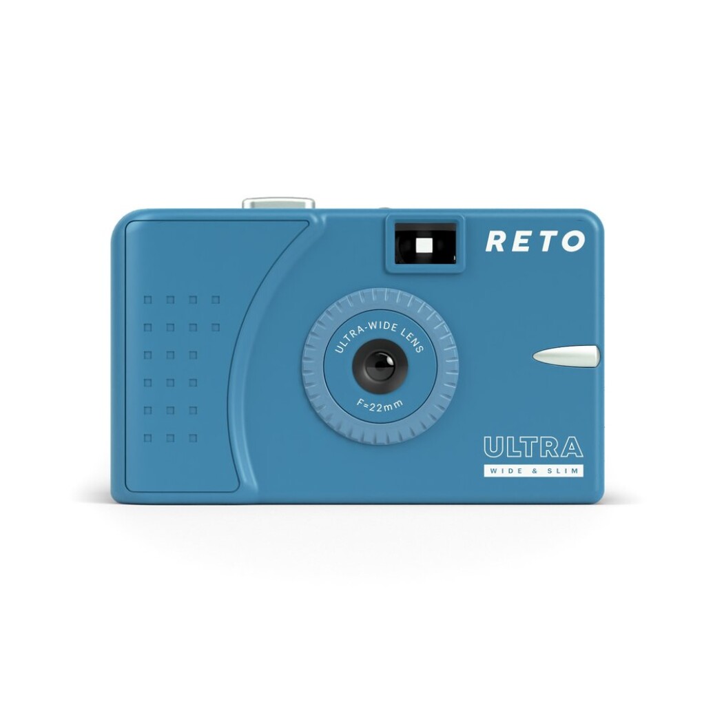 RETO ULTRA WIDE  and  SLIM Film camera w/ 22mm lens - Blue