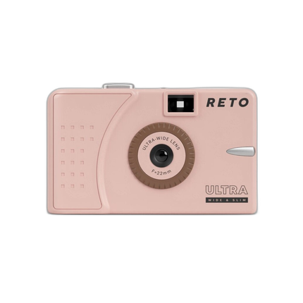 RETO ULTRA WIDE and SLIM Film camera w/ 22mm lens - Pink