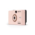 RETO ULTRA WIDE  and  SLIM Film camera w/ 22mm lens - Pink 1