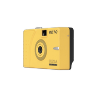 RETO ULTRA WIDE  and  SLIM Film camera w/ 22mm lens - Yellow 1