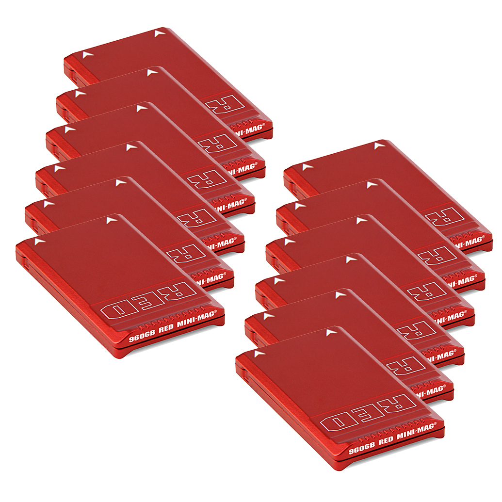 Red Digital Cinema RED MINI-MAG (960GB, 12-Pack)