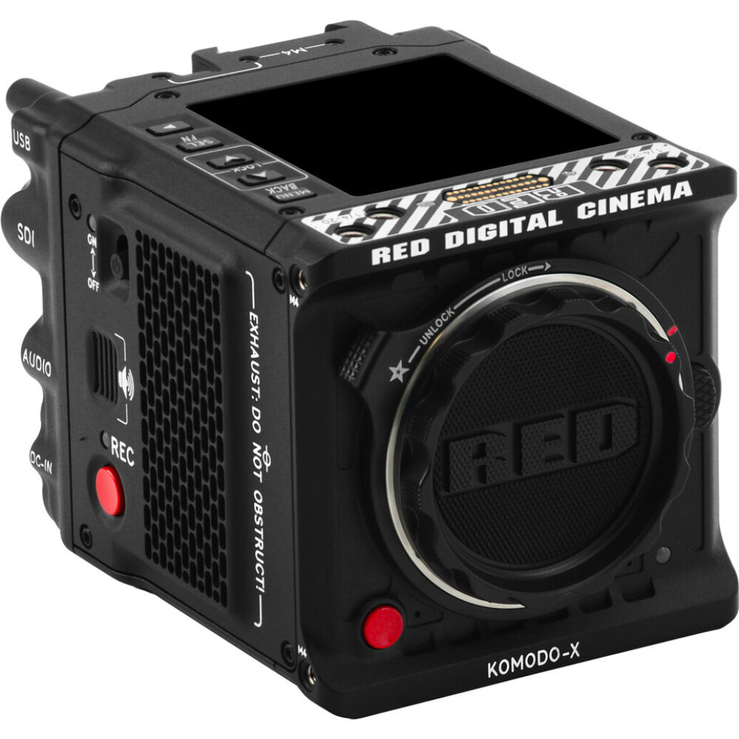 Red Digital Cinema Komodo-X 6K Digital Cinema Camera (Canon RF, Black)