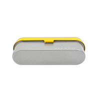 Kodak steel 135 film case w/ yellow lid and silver body 2