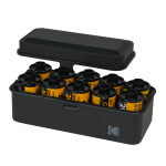 Kodak steel 120/135 film case w/ black lid and black body 4