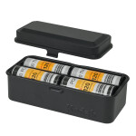 Kodak steel 120/135 film case w/ black lid and black body 5