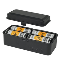 Kodak steel 120/135 film case w/ black lid and black body 5