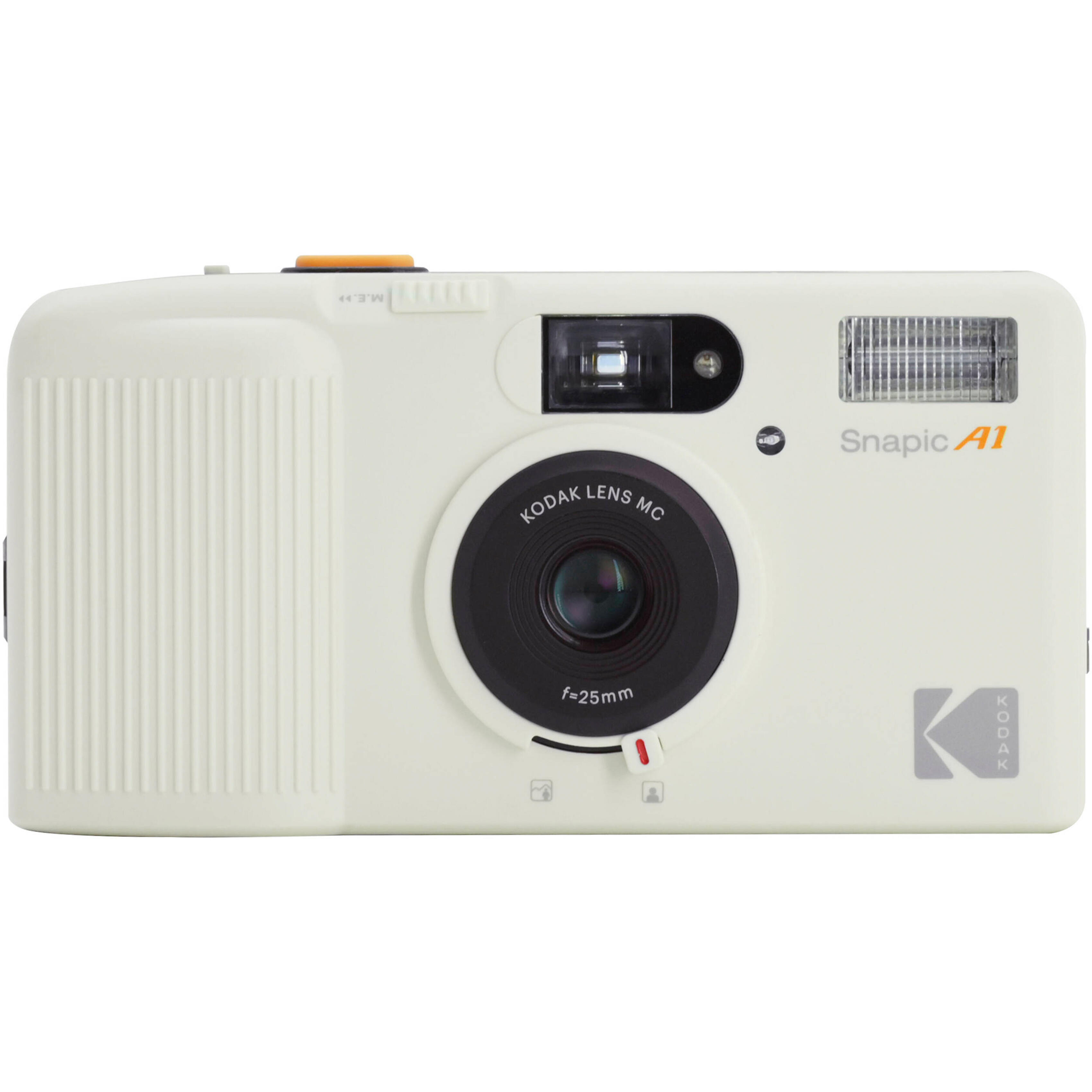 Kodak Snapic A1 35mm Film Camera  (Ivory White)