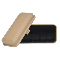 Kodak steel 120/135 film case w/ beige lid and beige body 3