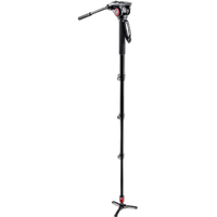 Manfrotto Pro Fluid Monopod with MVH500AH 0