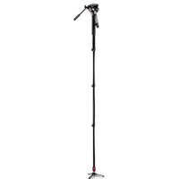 Manfrotto Pro Fluid Monopod with MVH500AH 1