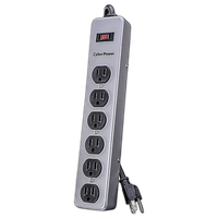 CyberPower CSB606M Surge Protector 6-Outlet 6Ft 900 Joules Metal Housing 2