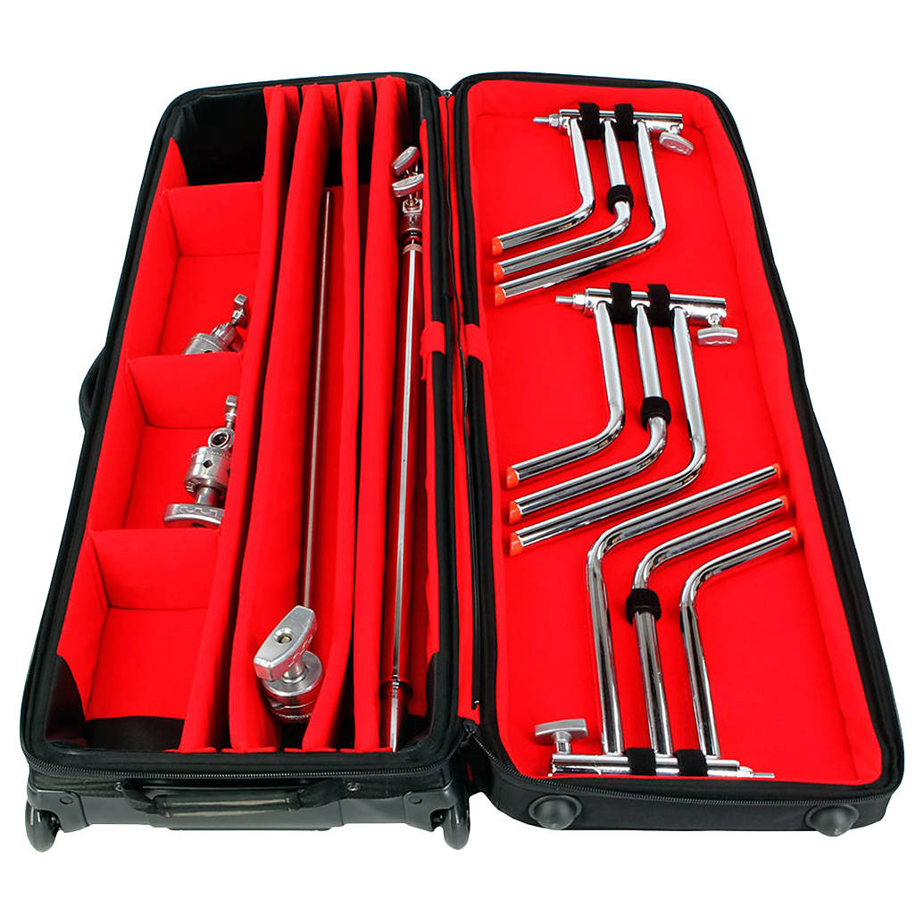 Matthews C-Stand Rolling Kit Bag + 20in+C Stand Kit + 2x 40in C+Stand Kit