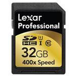 Rental Lexar Professional 400x 32GB SDHC Memory Card 0