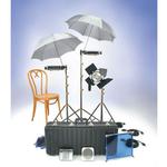 Rental Lowel Lighting Kit with 3 Tota Lights 1 Omni Light and 4 Stands 0
