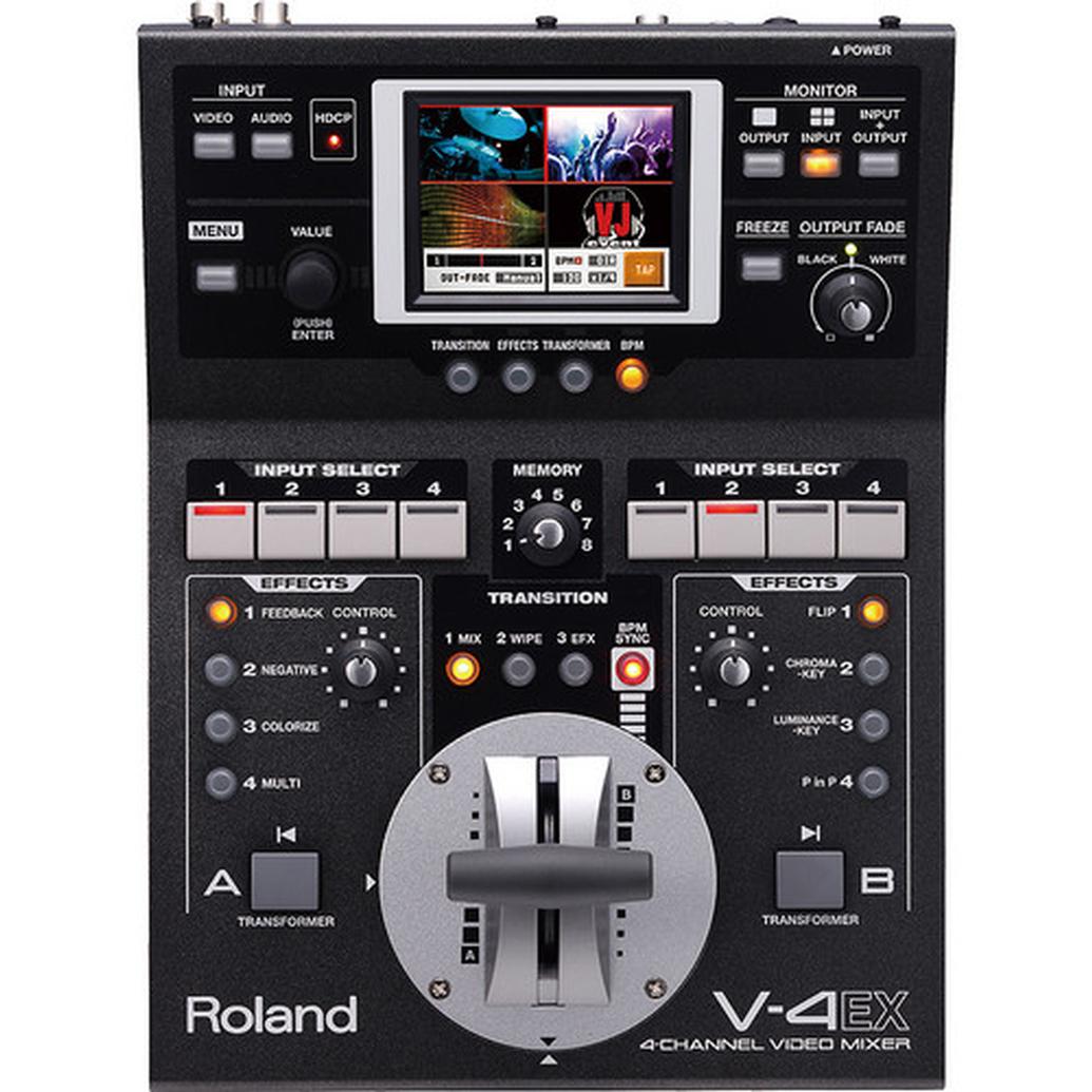 Roland 4-Channel Digital Video Mixer with Effects