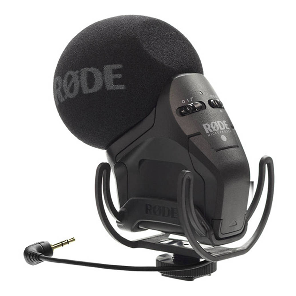 Rode Stereo VideoMic Pro with Rycote Lyre Suspension Mount