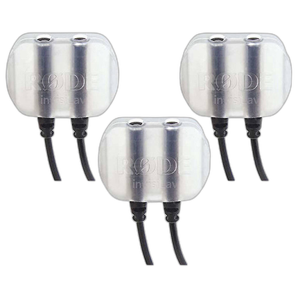 Rode invisiLav Discreet Lavalier Mounting System (3-Pack)