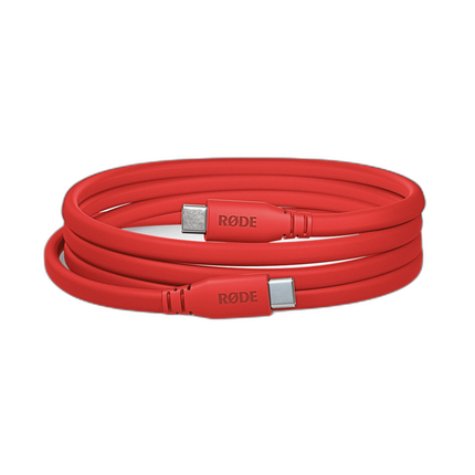 Rode SC17 USB-C to USB-C Cable - Red - 4.9FT