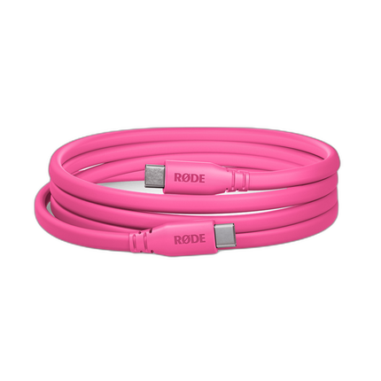 Rode SC17 USB-C to USB-C Cable - Pink- 4.9FT