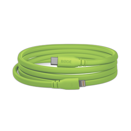 Rode SC19 USB-C to Lightning Cable - Green- 4.9FT