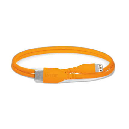 Rode SC21 Lightning to USB-C Cable - Orange - 11.8IN