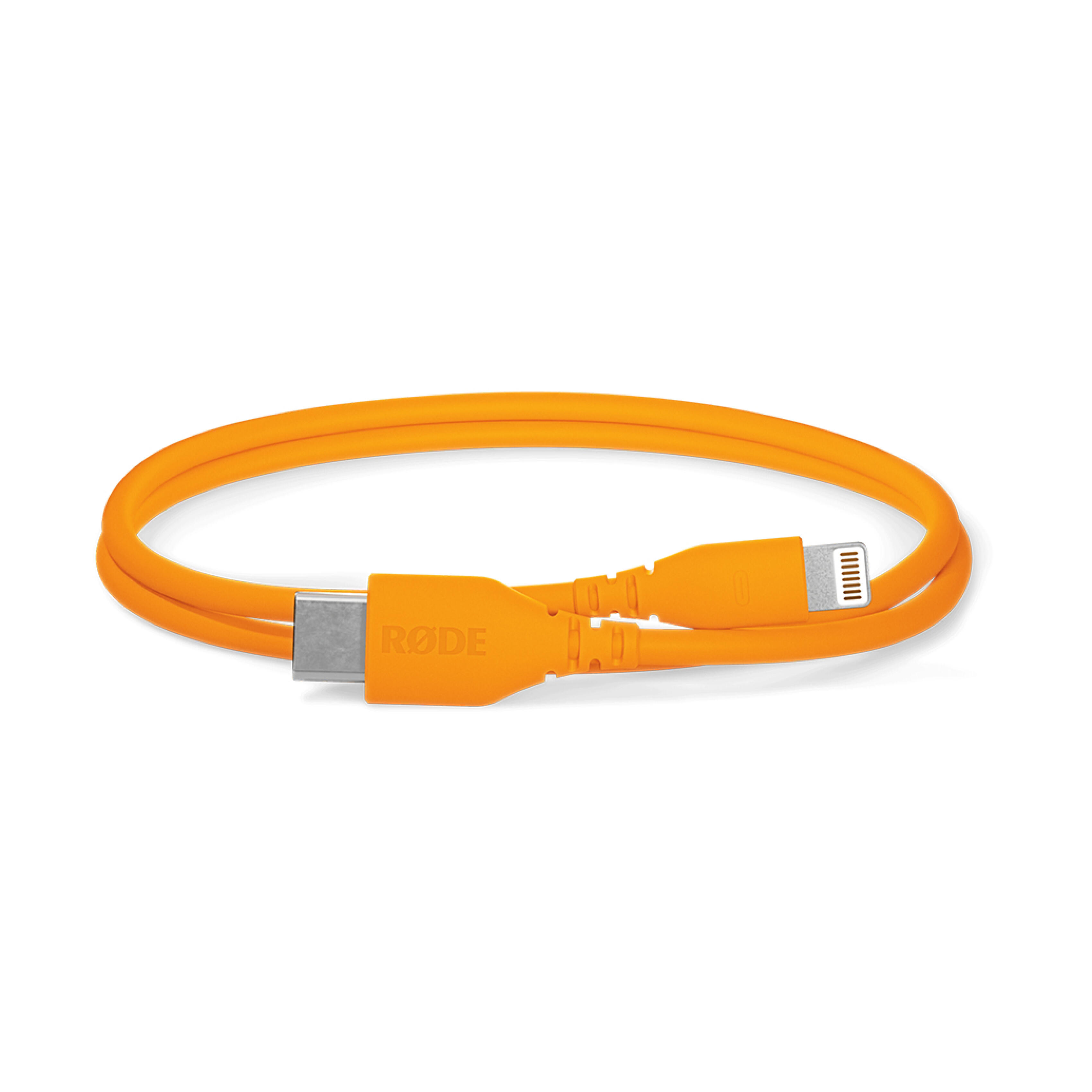 Rode SC21 Lightning to USB-C Cable - Orange - 11.8IN