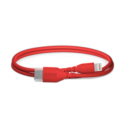 Rode SC21 Lightning to USB-C Cable - Red - 11.8IN