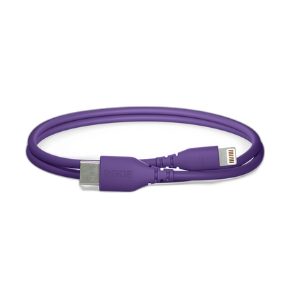 Rode SC21 Lightning to USB-C Cable - Purple -11.8IN