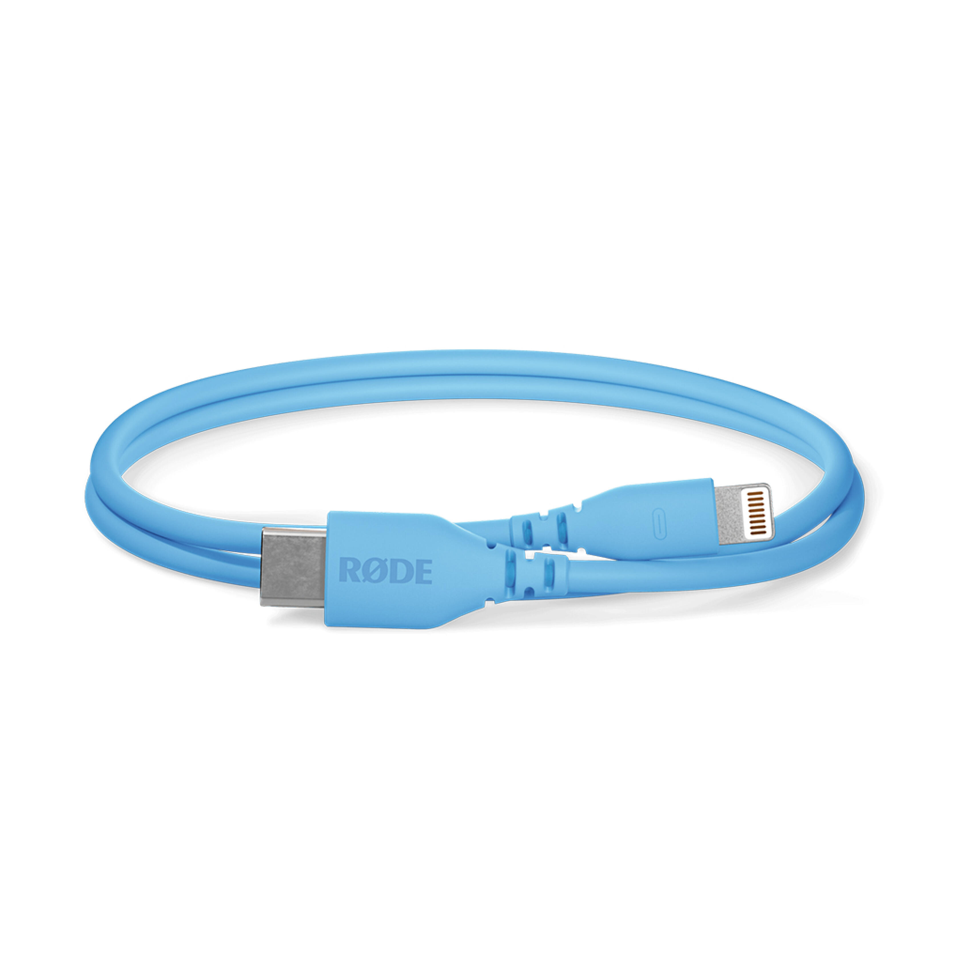 Rode SC21 Lightning to USB-C Cable - Blue - 11.8IN