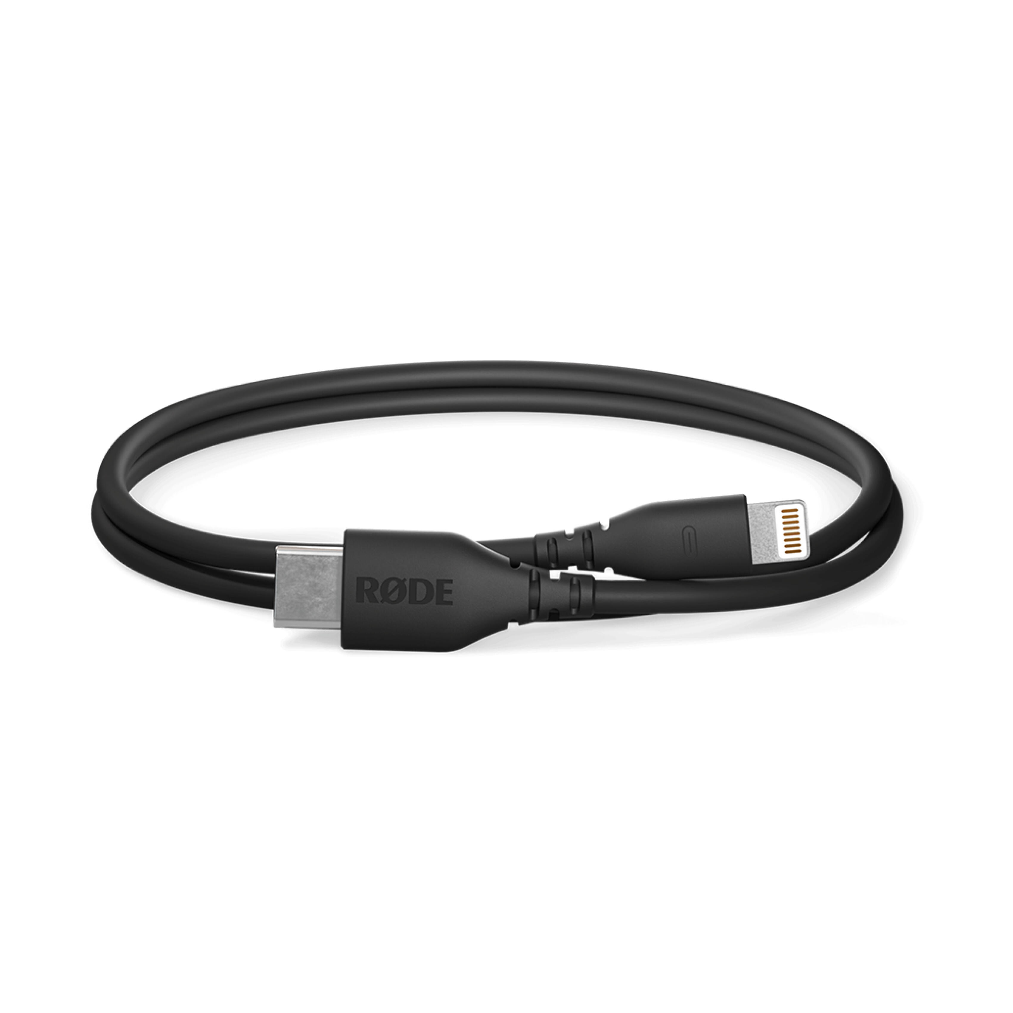 Rode SC21 Lightning to USB-C Cable - Black -11.8IN