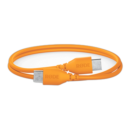 Rode SC22 USB-C to USB-C Cable - Orange - 11.8IN