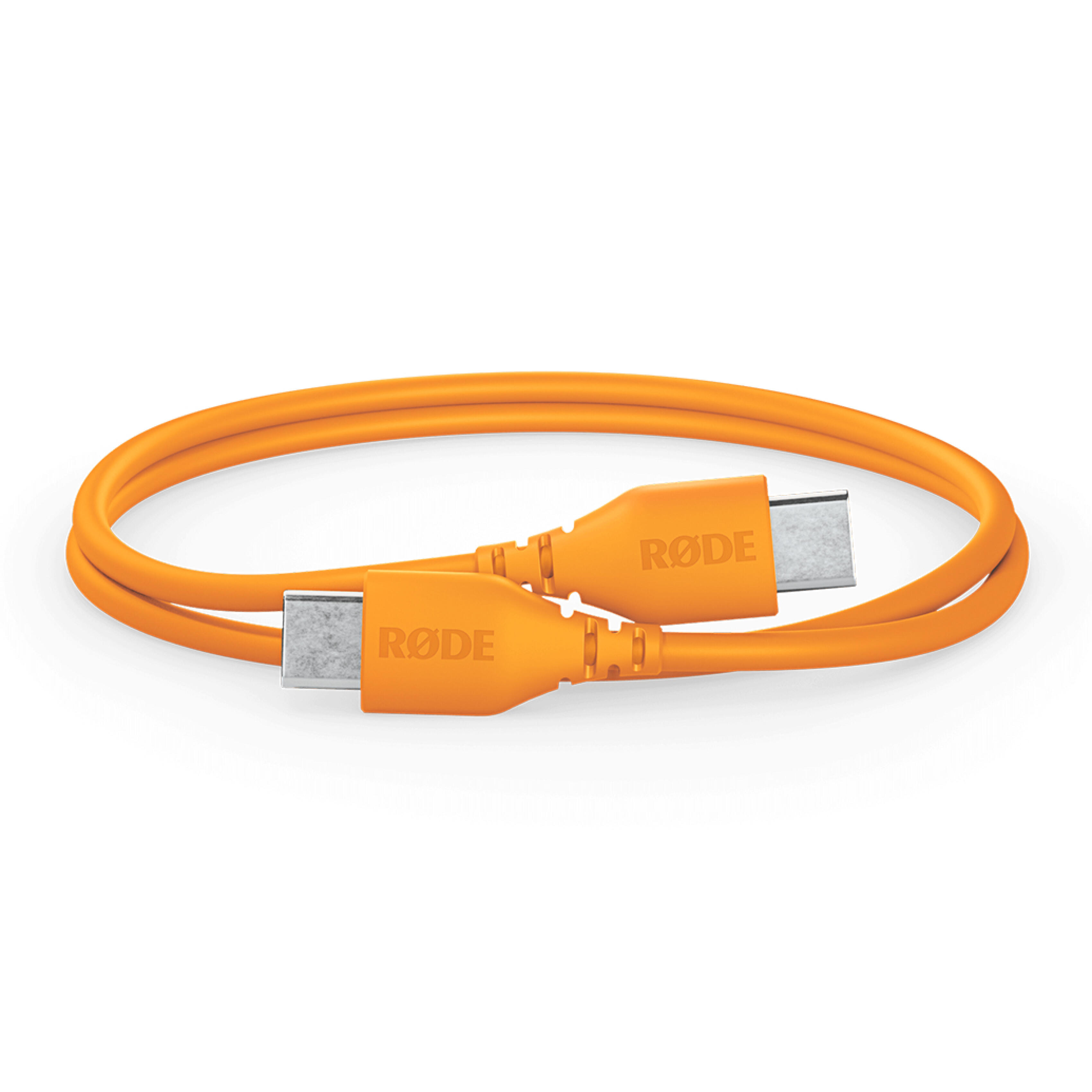 Rode SC22 USB-C to USB-C Cable - Orange - 11.8IN