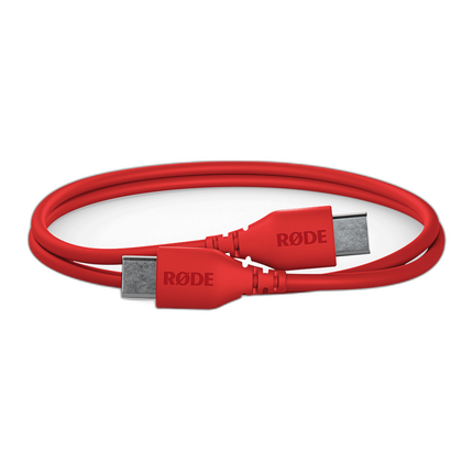 Rode SC22 USB-C to USB-C Cable - Red - 11.8IN