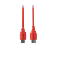Rode SC22 USB-C to USB-C Cable - Red - 11.8IN 2