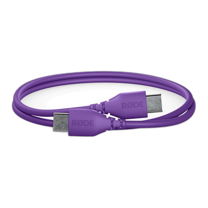 Rode SC22 USB-C to USB-C Cable - Purple - 11.8IN