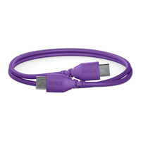Rode SC22 USB-C to USB-C Cable - Purple - 11.8IN 0