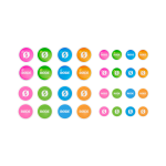 Rode Colors 2 Set for Wireless GO Lavalier GO  and  SmartLav+ 3