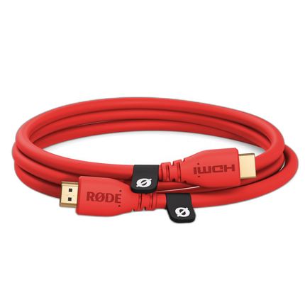 RODE HDMI 2.0 Cable - 4.9ft Red