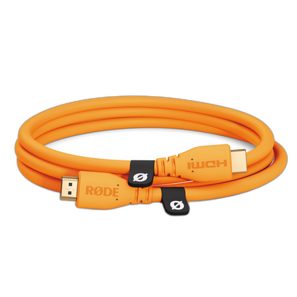 RODE HDMI 2.0 Cable - 4.9ft Orange