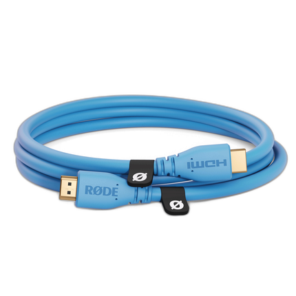 RODE HDMI 2.0 Cable - 4.9ft Blue