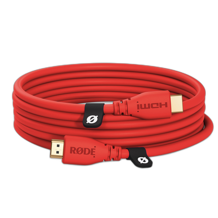 RODE HDMI 2.0 Cable - 9.8ft Red