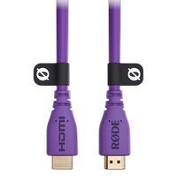 RODE HDMI 2.0 Cable - 9.8ft Purple 1