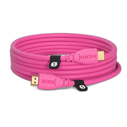 RODE HDMI 2.0 Cable - 9.8ft Pink