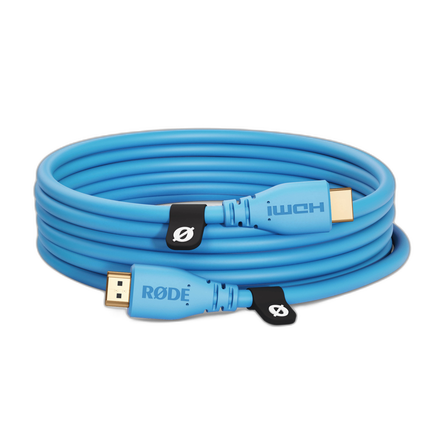 RODE HDMI 2.0 Cable - 9.8ft Blue