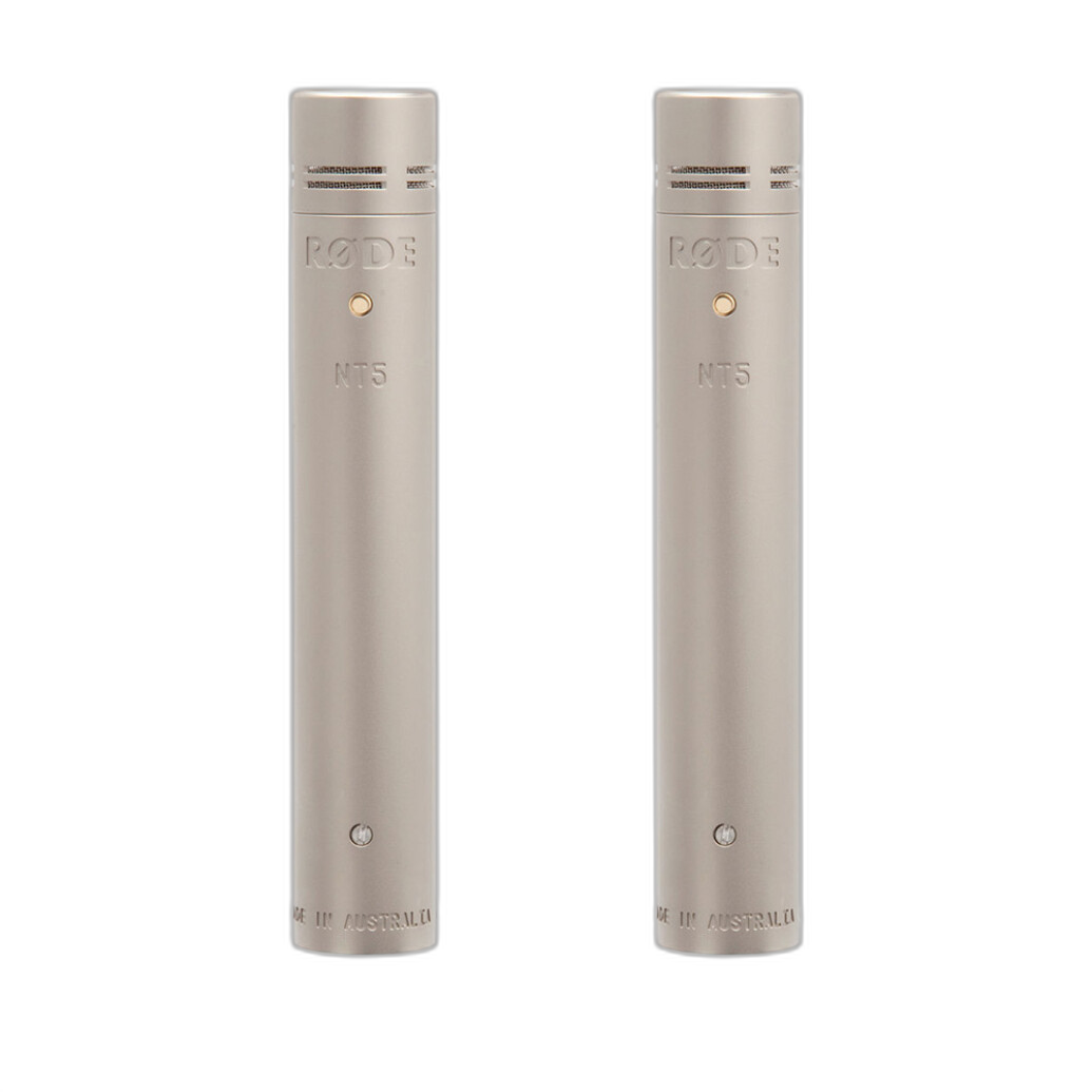 Rode NT5 Cardioid Studio Condenser Microphones (Matched Pair)